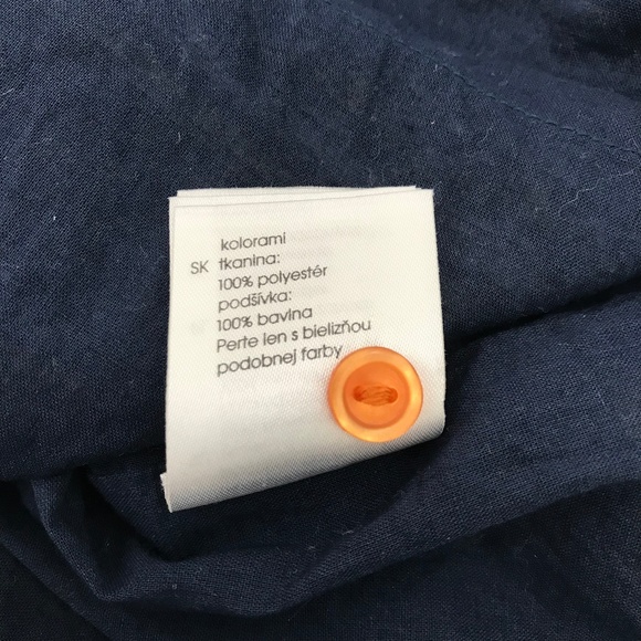 Holly and Whyte by Lindex Navy Paisley Skirt XS - Picture 8 of 8